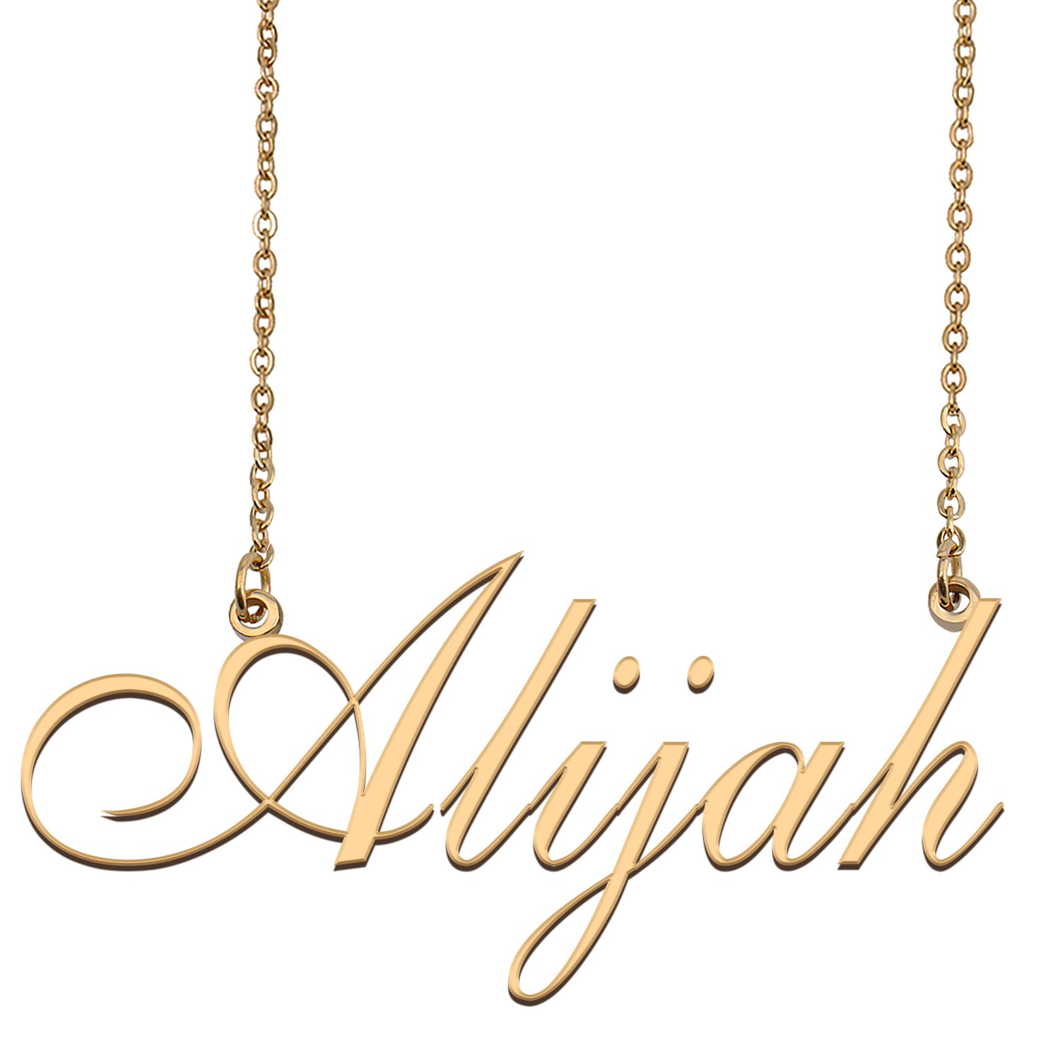 Personalized Custom Any Name Necklace for Women Alijah