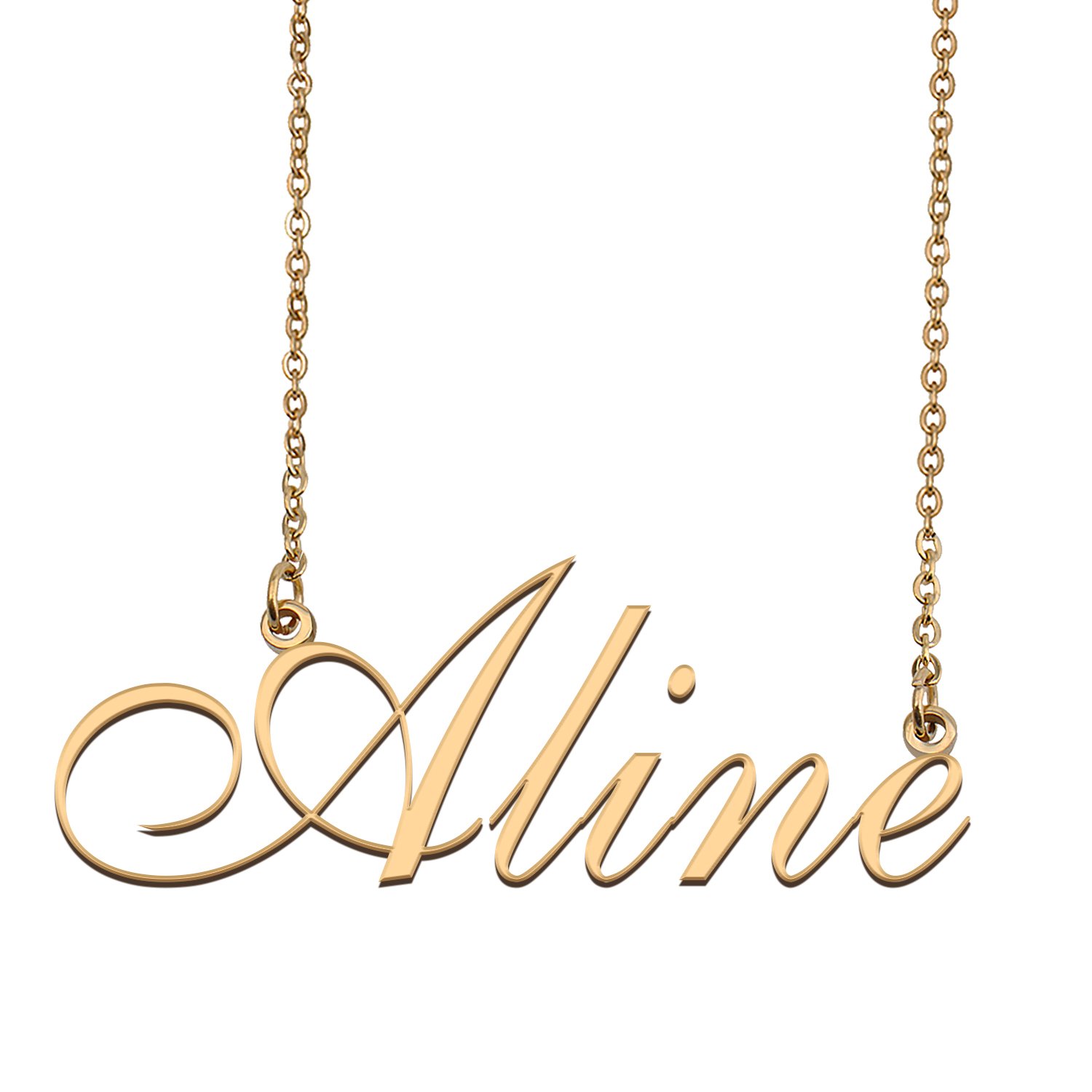 Personalized Custom Any Name Necklace for Women Aline