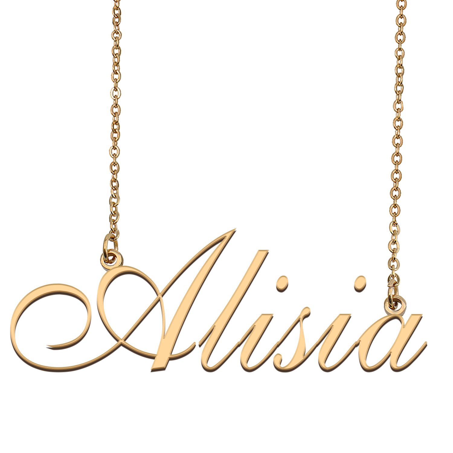 Personalized Custom Any Name Necklace for Women Alisia