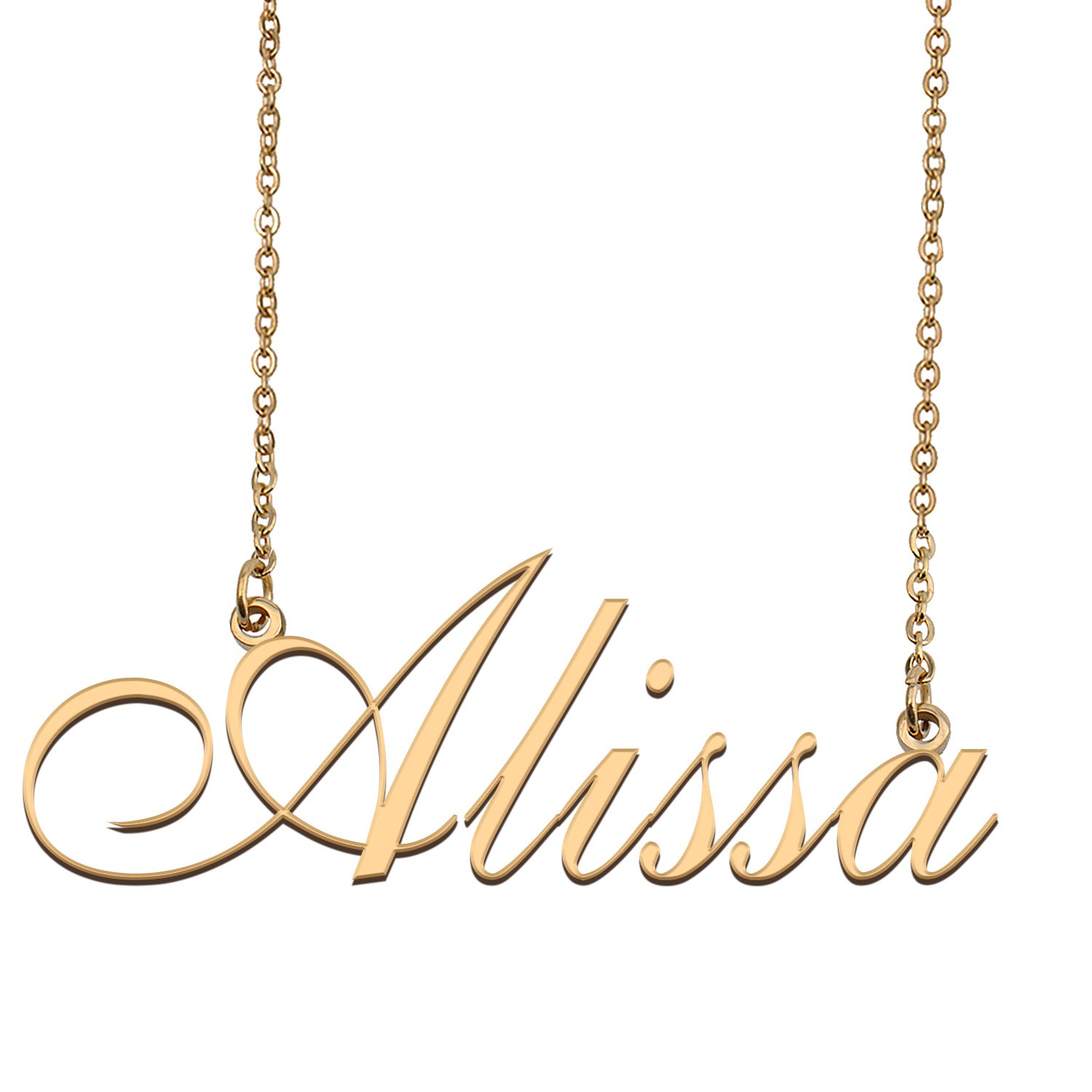 Personalized Custom Any Name Necklace for Women Alissa