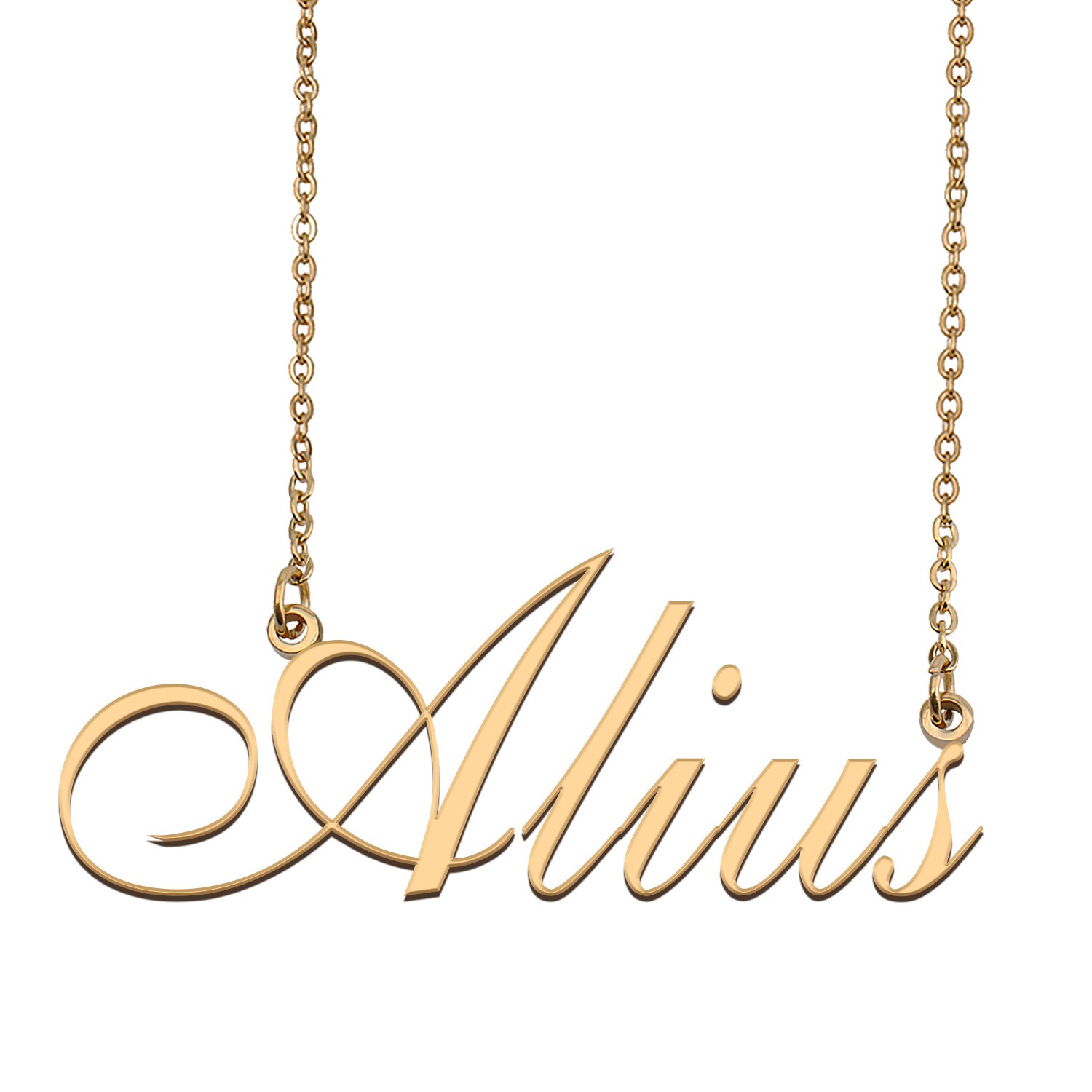 Personalized Custom Any Name Necklace for Women Alius