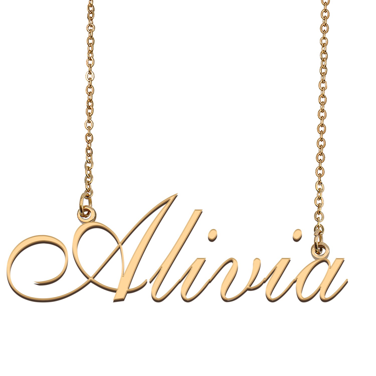 Personalized Custom Any Name Necklace for Women Alivia