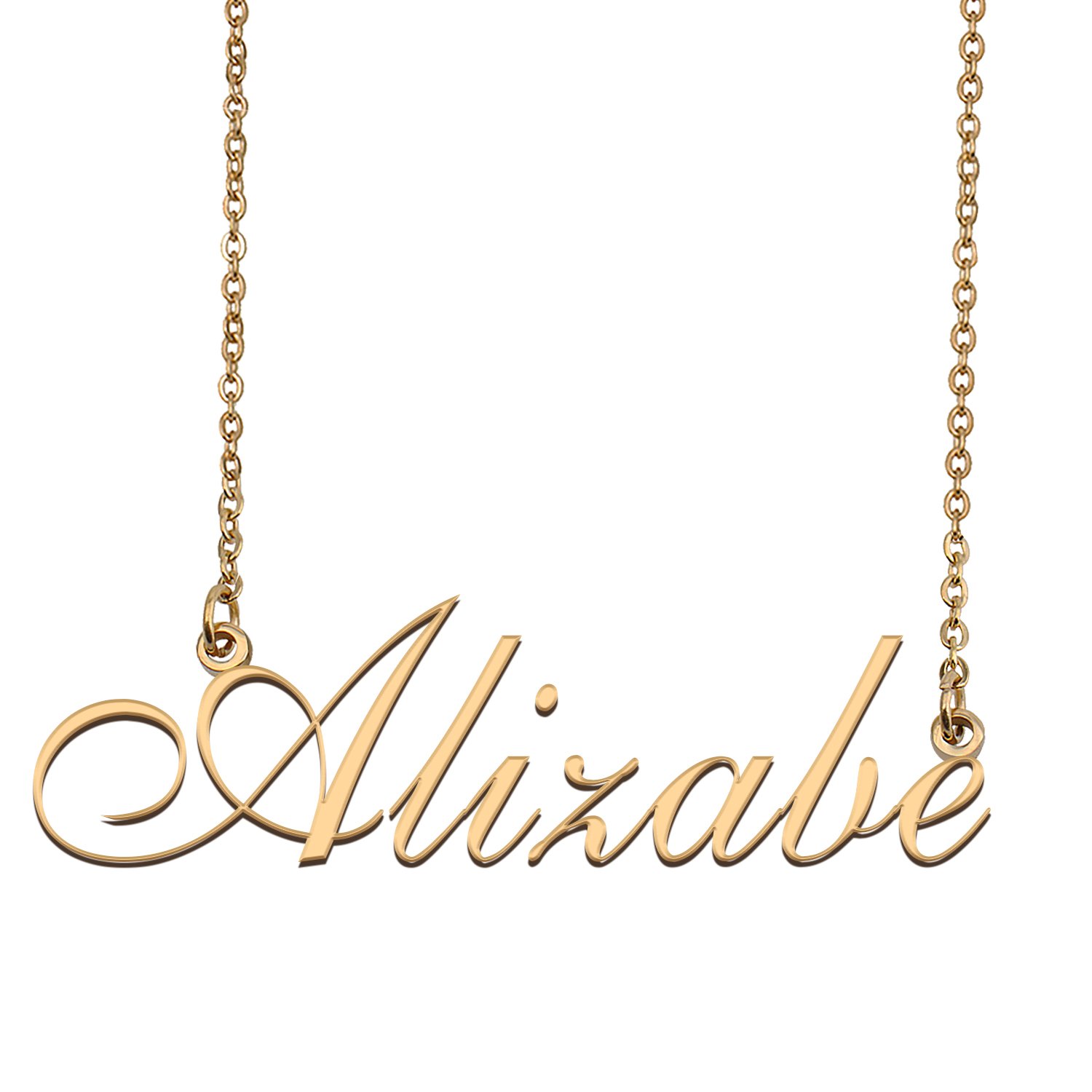 Personalized Custom Any Name Necklace for Women Alizabe