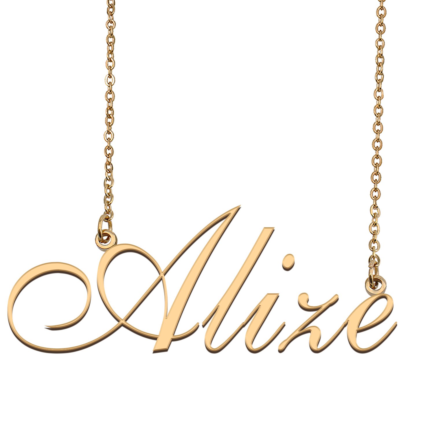 Personalized Custom Any Name Necklace for Women Alize