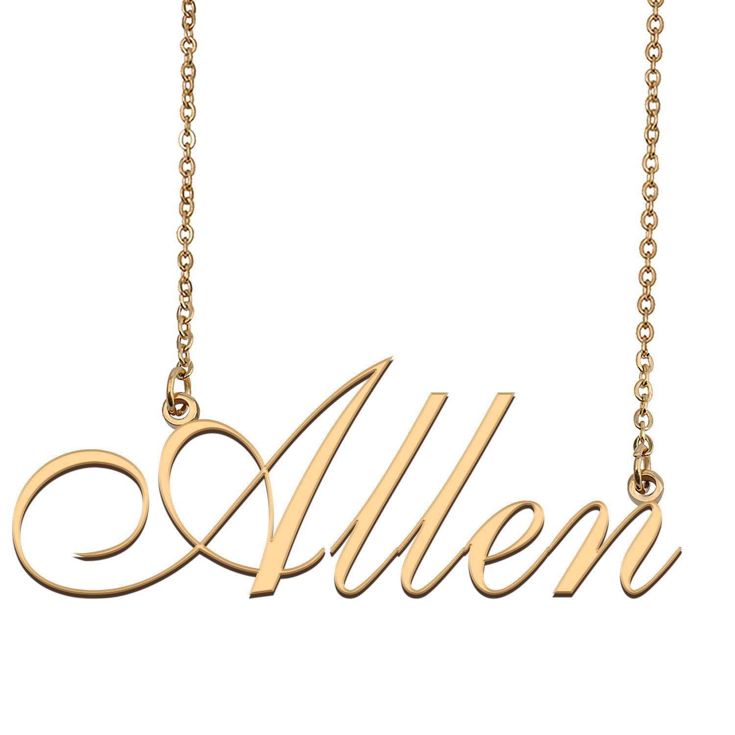 Personalized Custom Any Name Necklace for Women Allen