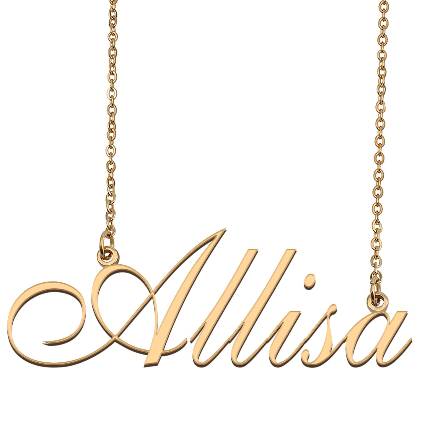 Personalized Custom Any Name Necklace for Women Allisa