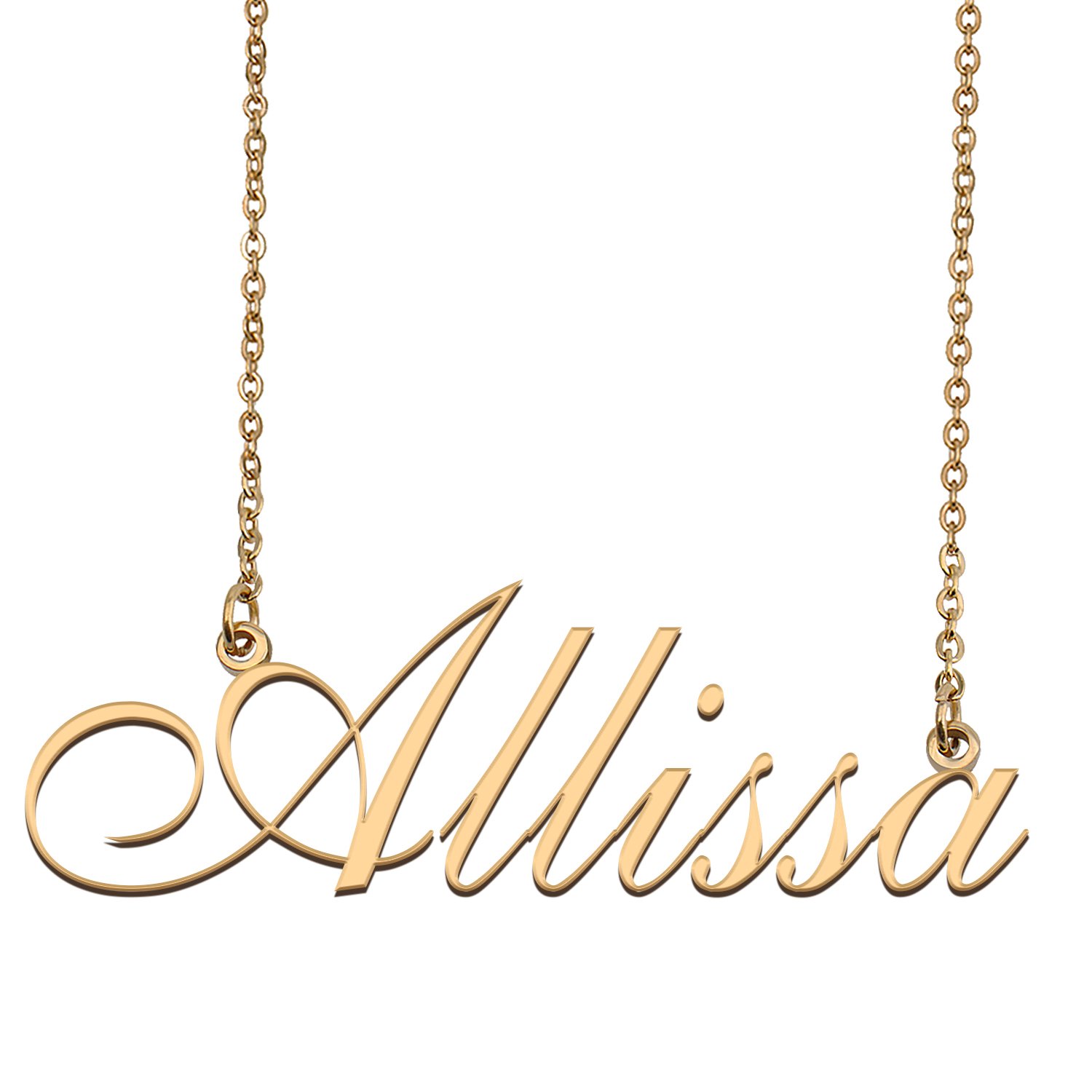 Personalized Custom Any Name Necklace for Women Allissa
