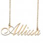 Personalized Custom Any Name Necklace for Women Allissa