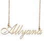 Personalized Custom Any Name Necklace for Women Allyana