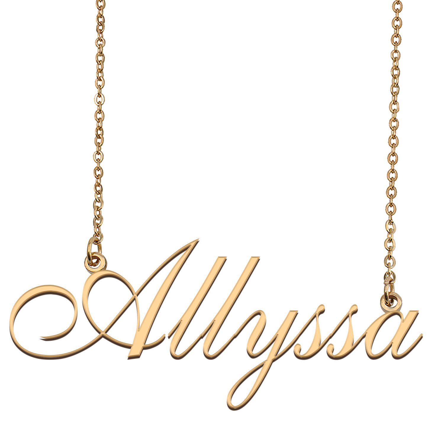 Personalized Custom Any Name Necklace for Women Allyssa