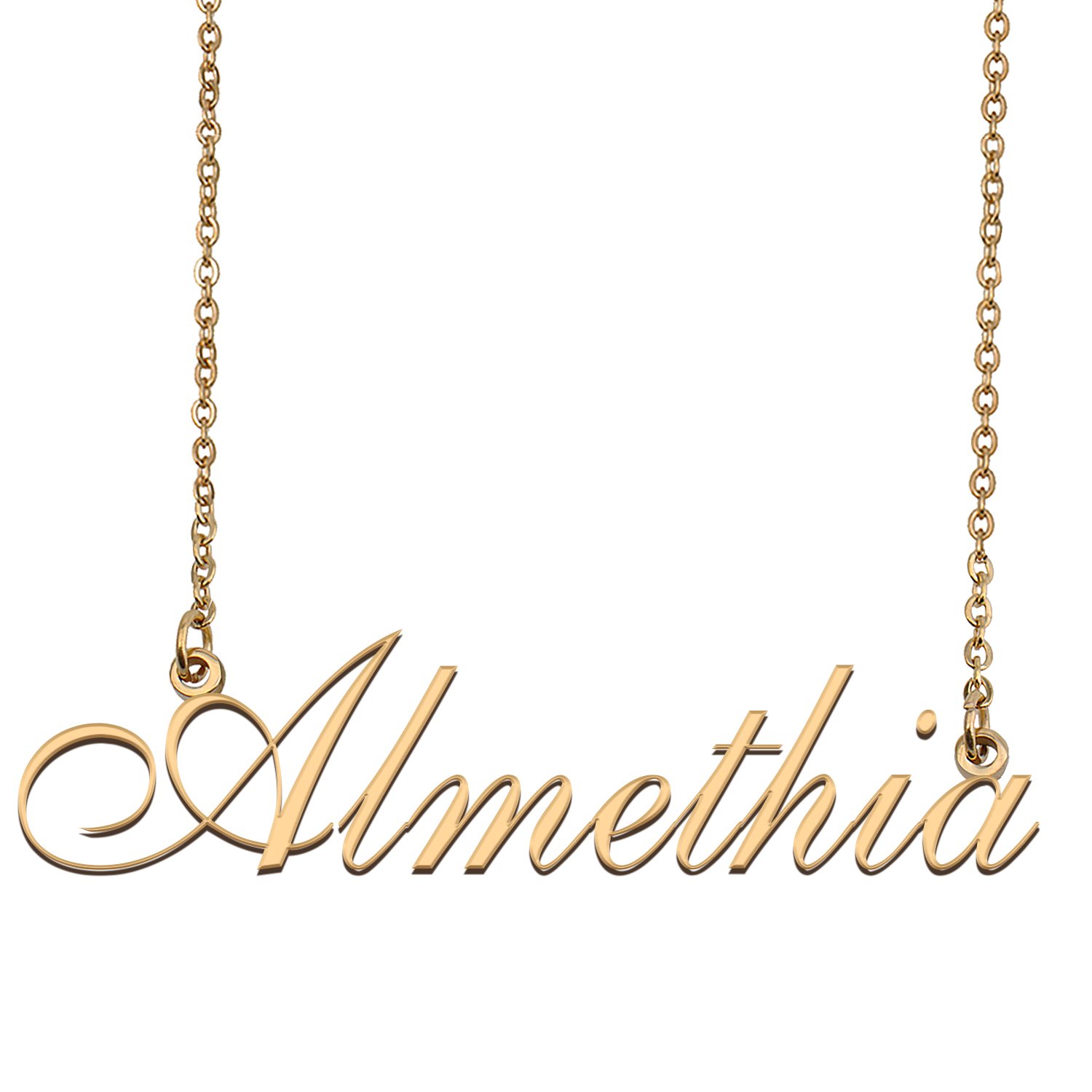 Personalized Custom Any Name Necklace for Women Almethia