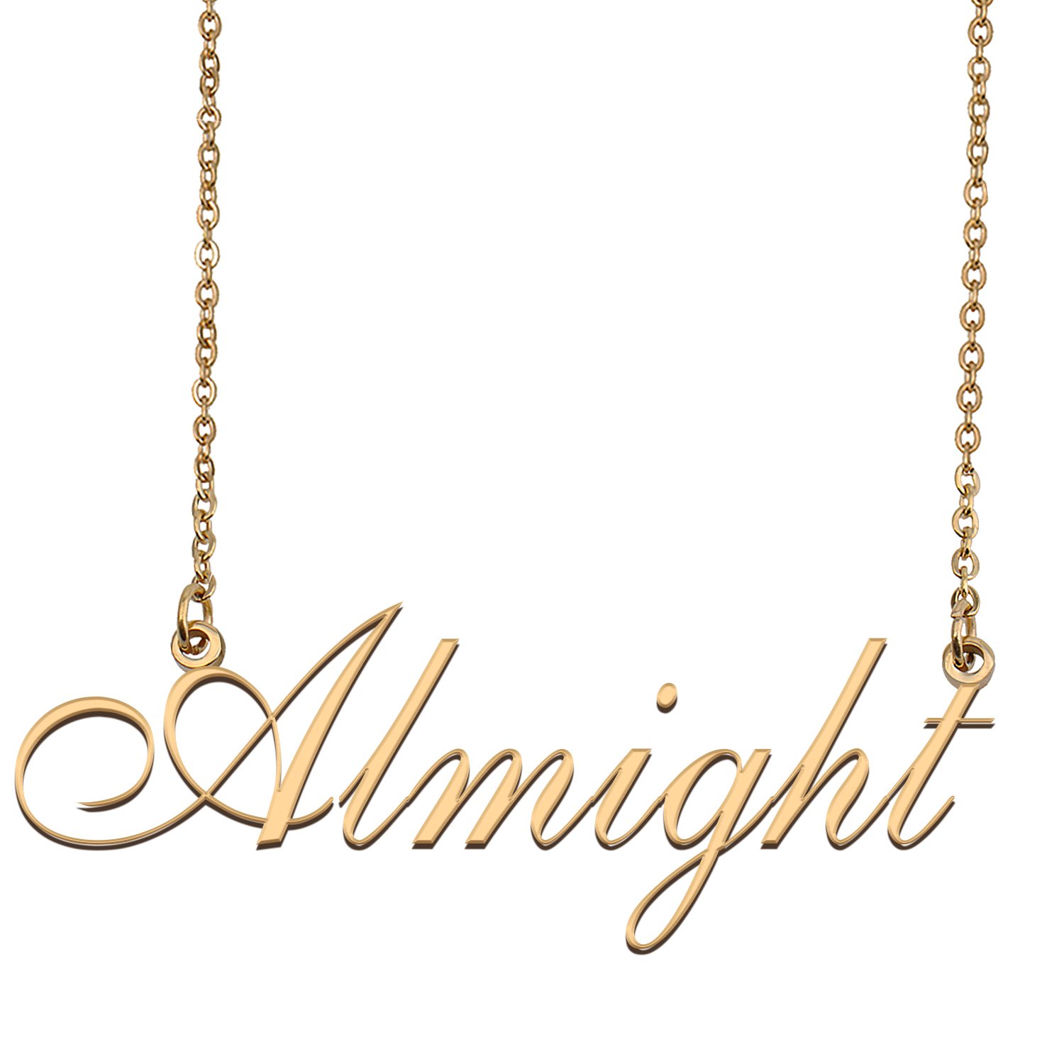Personalized Custom Any Name Necklace for Women Almight