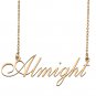 Personalized Custom Any Name Necklace for Women Almight