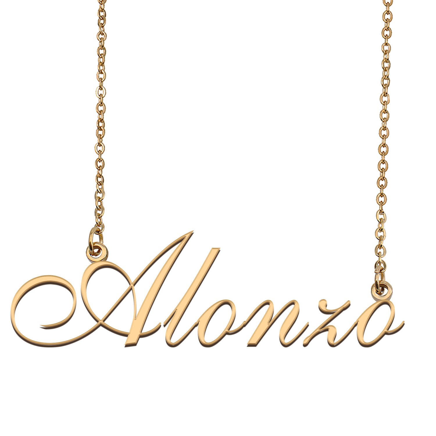Personalized Custom Any Name Necklace for Women Alonzo
