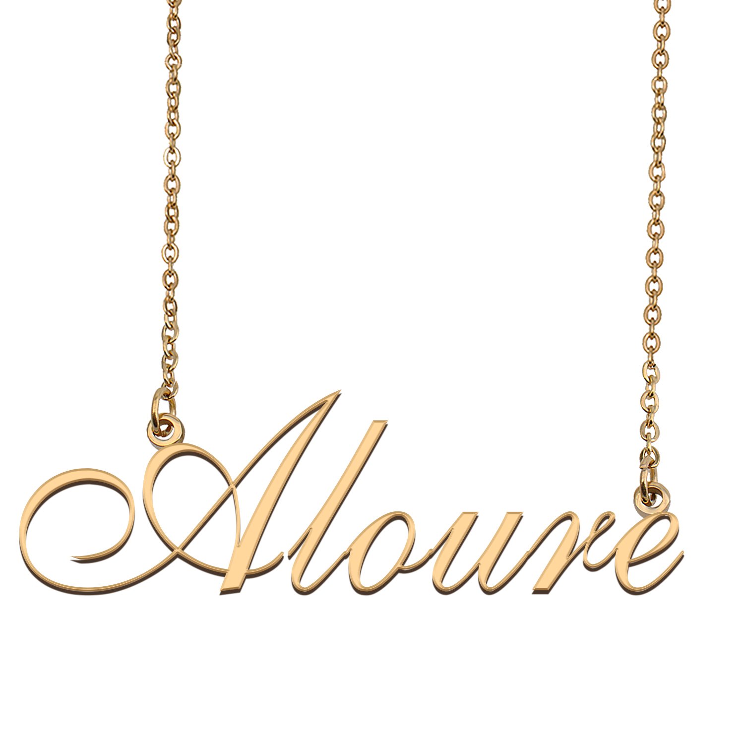 Personalized Custom Any Name Necklace for Women Aloure