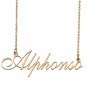 Personalized Custom Any Name Necklace for Women Alphonso