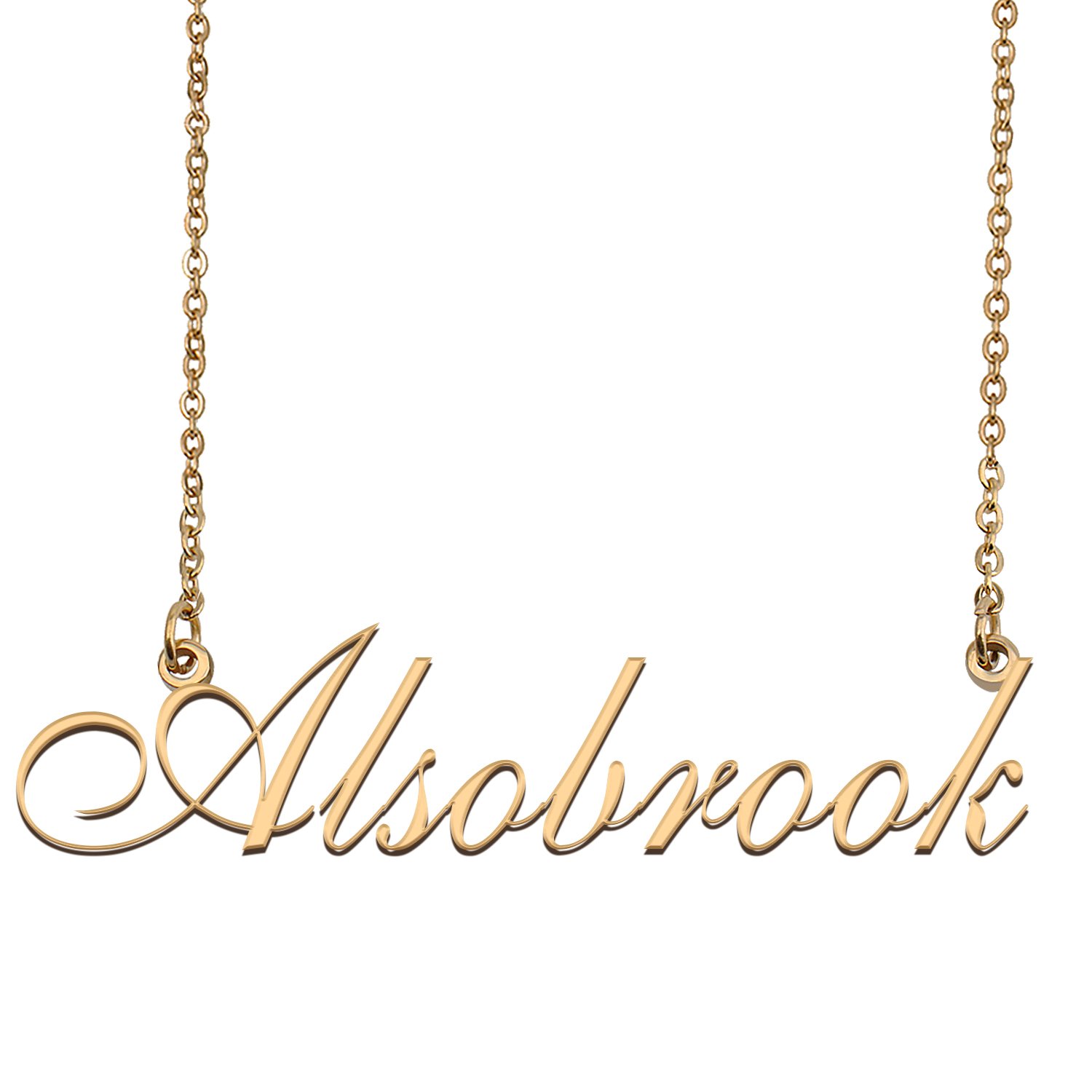 Personalized Custom Any Name Necklace for Women Alsobrook
