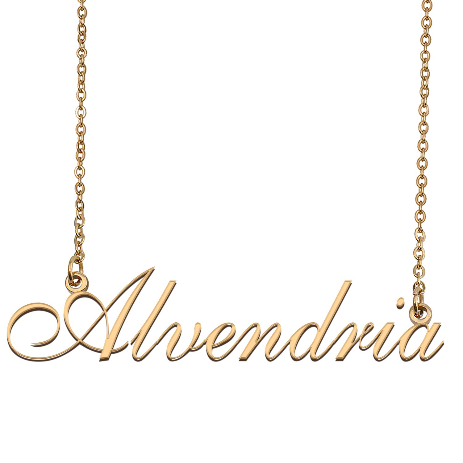 Personalized Custom Any Name Necklace for Women Alvendria