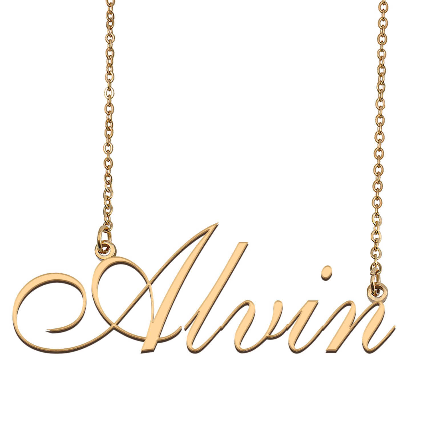 Personalized Custom Any Name Necklace for Women Alvin