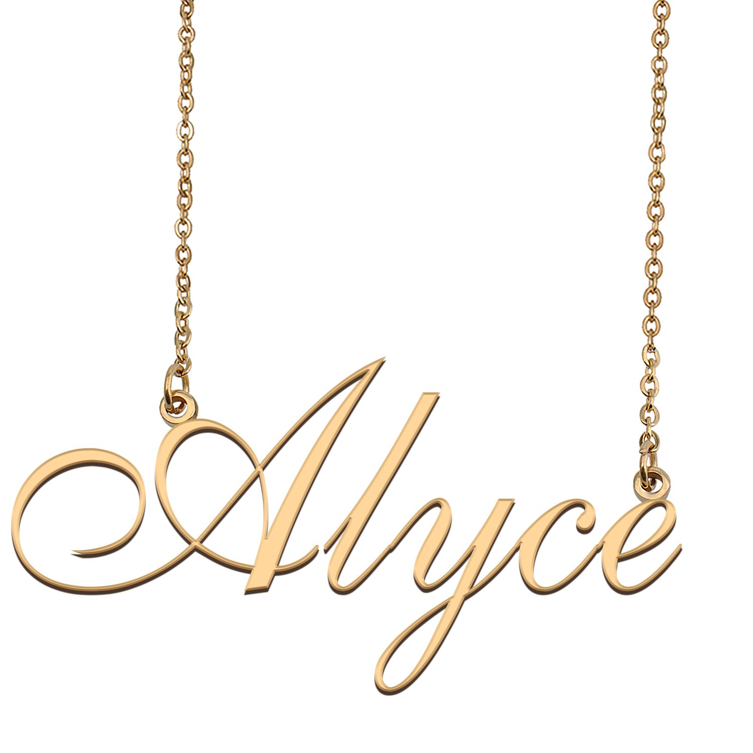 Personalized Custom Any Name Necklace for Women Alyce