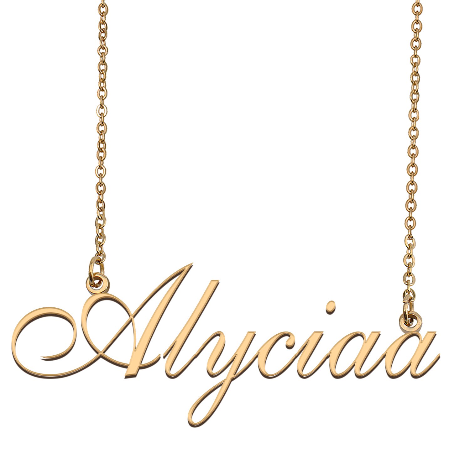 Personalized Custom Any Name Necklace for Women Alyciaa