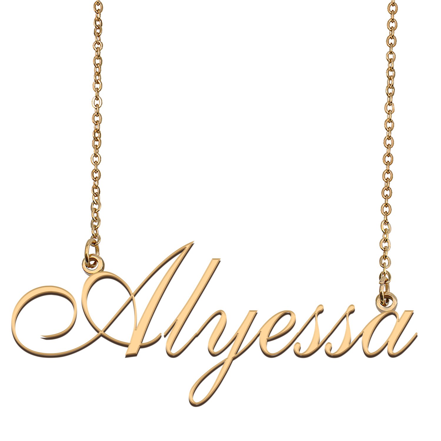 Personalized Custom Any Name Necklace for Women Alyessa