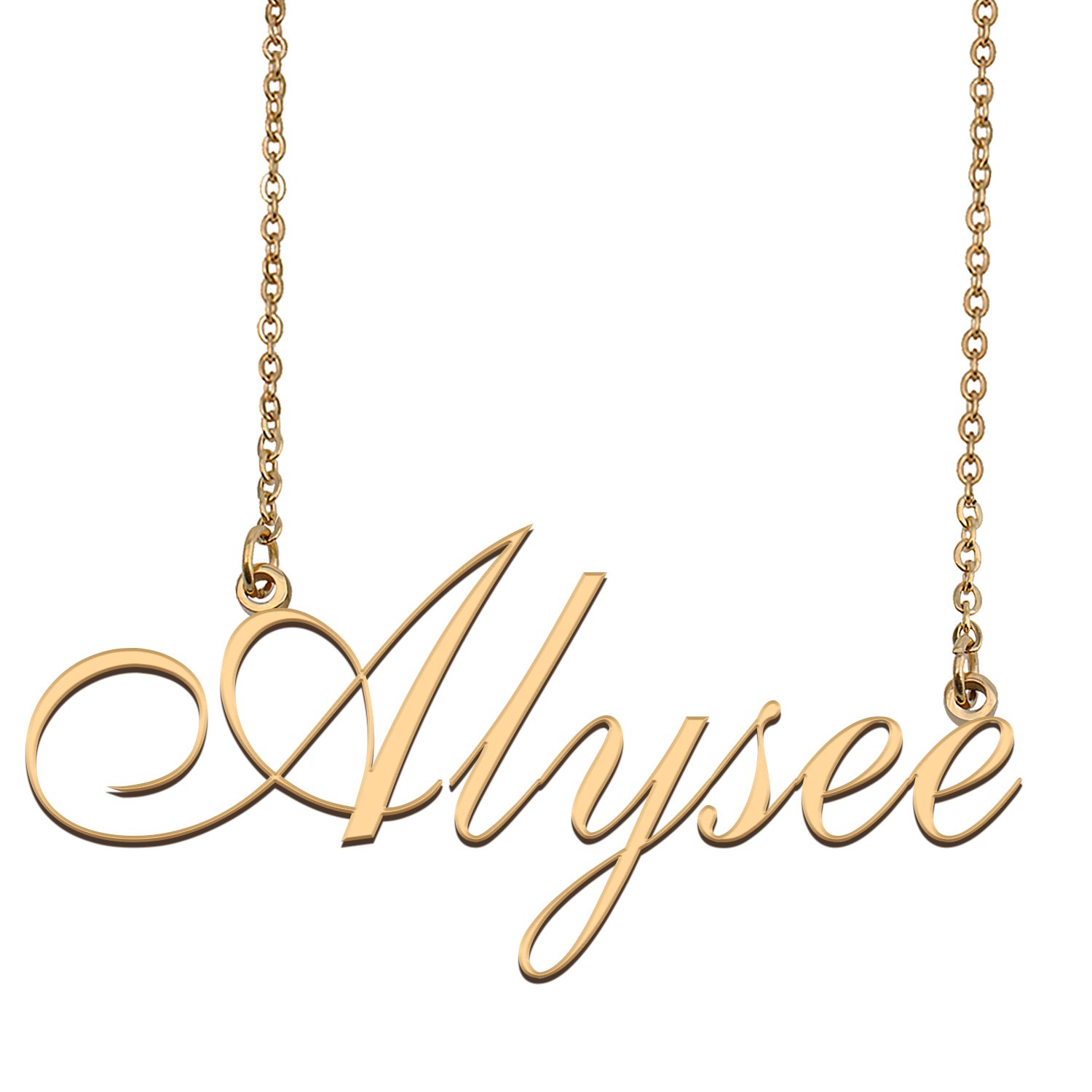 Personalized Custom Any Name Necklace for Women Alysee