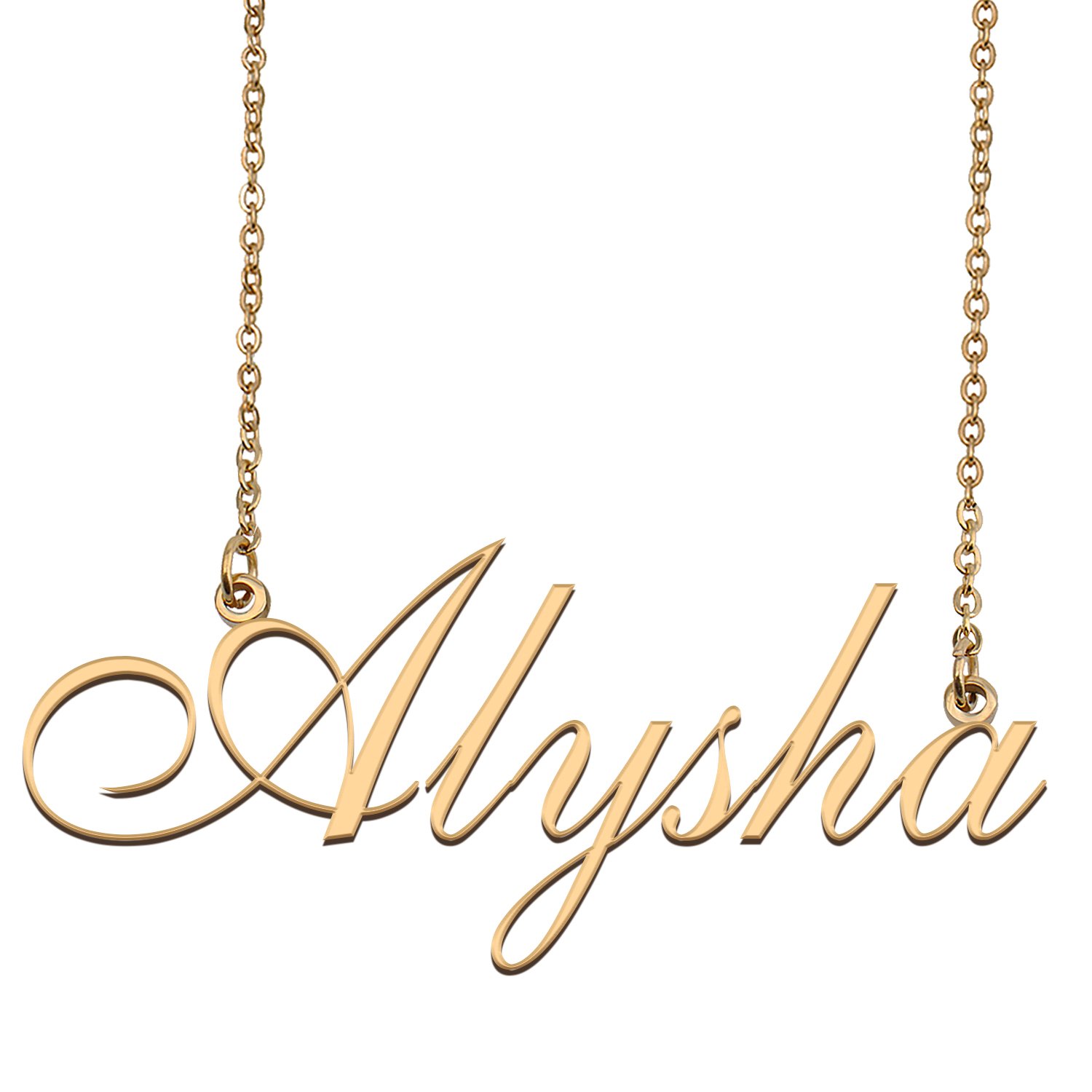Personalized Custom Any Name Necklace for Women Alysha