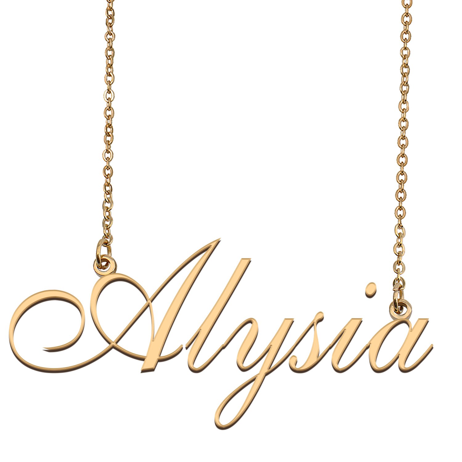 Personalized Custom Any Name Necklace for Women Alysia