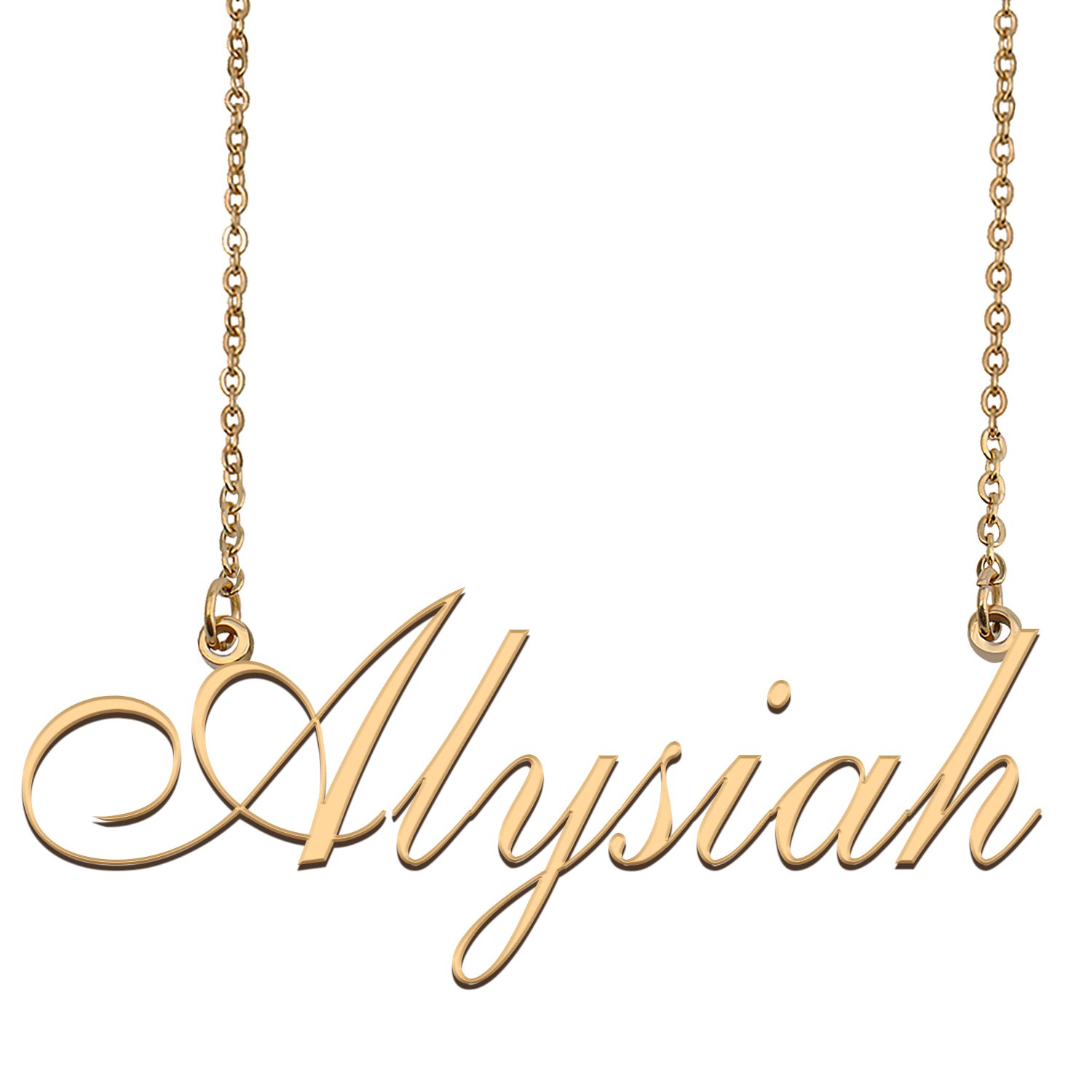 Personalized Custom Any Name Necklace for Women Alysiah