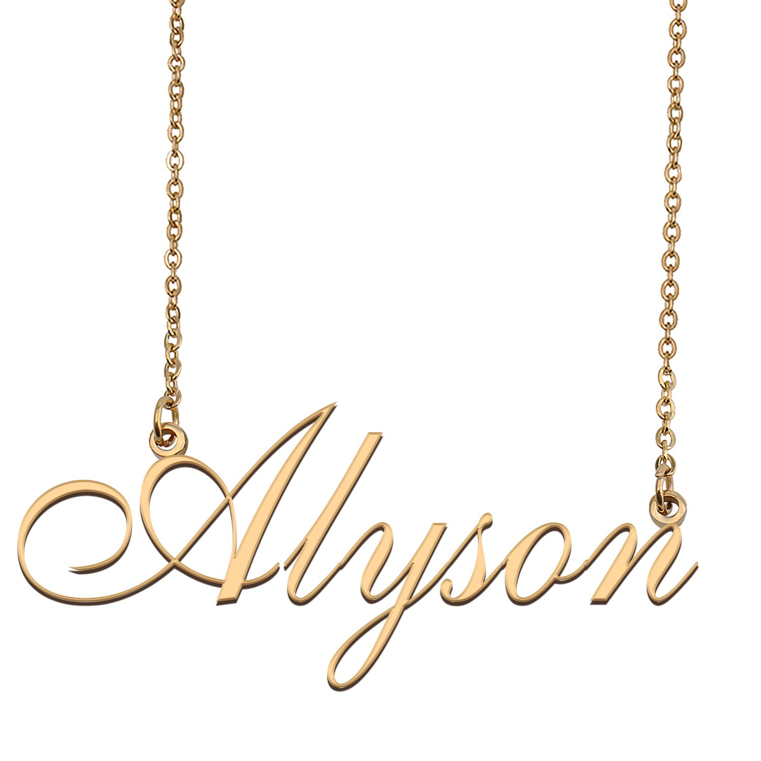 Personalized Custom Any Name Necklace for Women Alyson