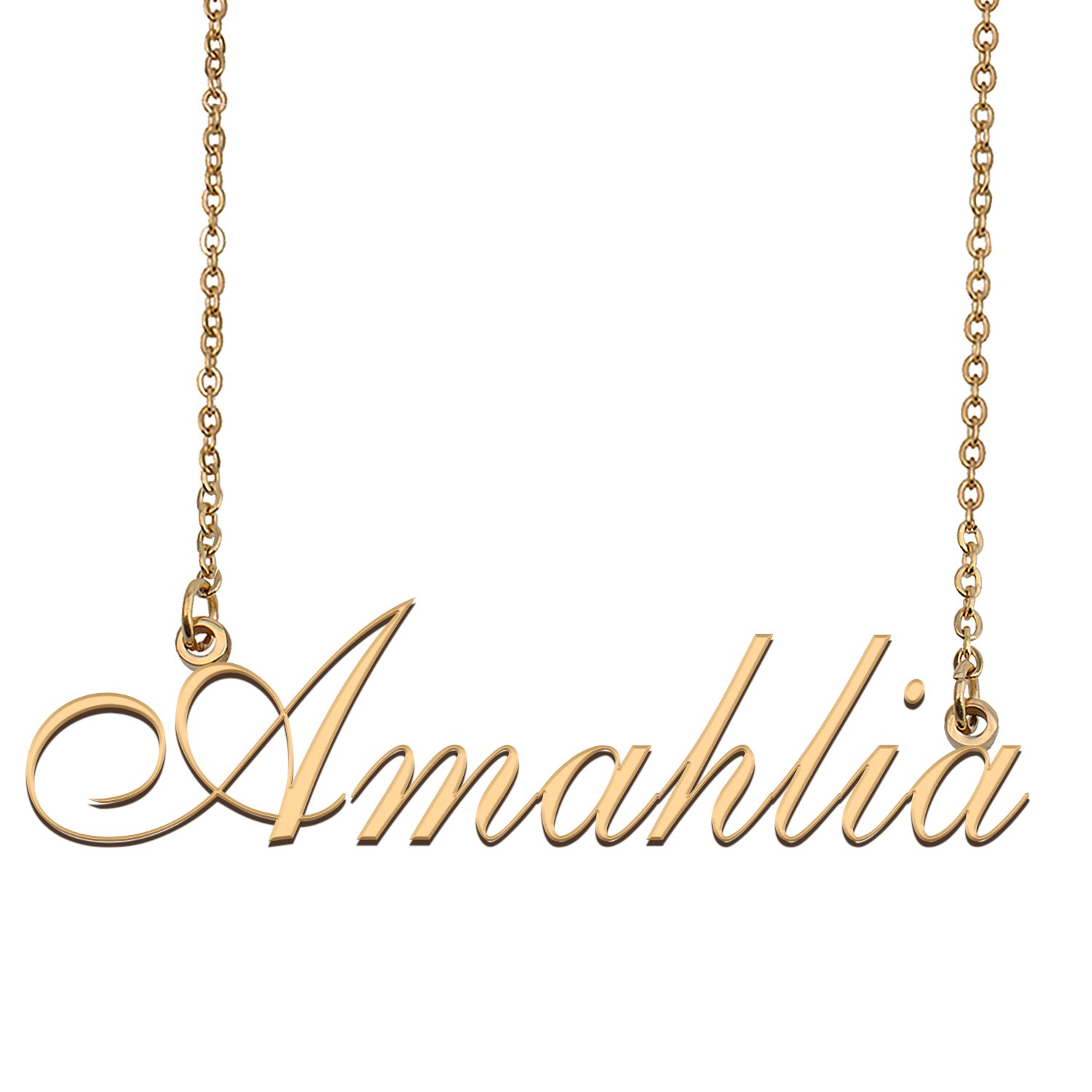 Personalized Custom Any Name Necklace for Women Amahlia