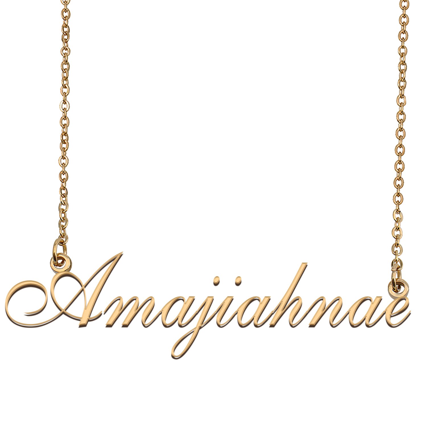 Personalized Custom Any Name Necklace for Women Amajiahnae