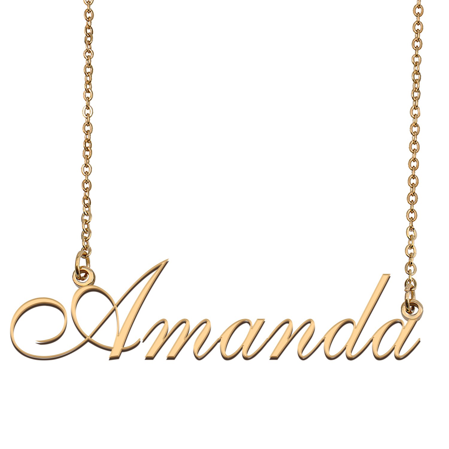 Personalized Custom Any Name Necklace for Women Amanda