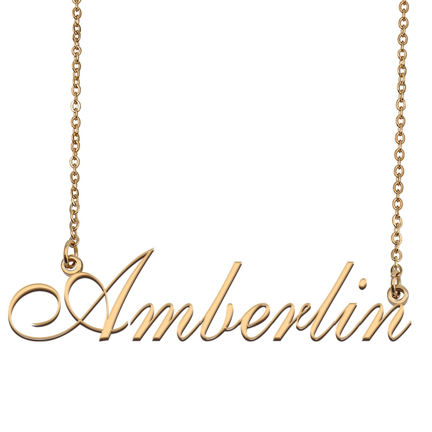 Personalized Custom Any Name Necklace for Women Amberlin
