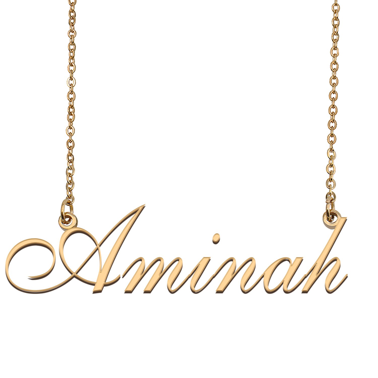 Personalized Custom Any Name Necklace for Women Aminah