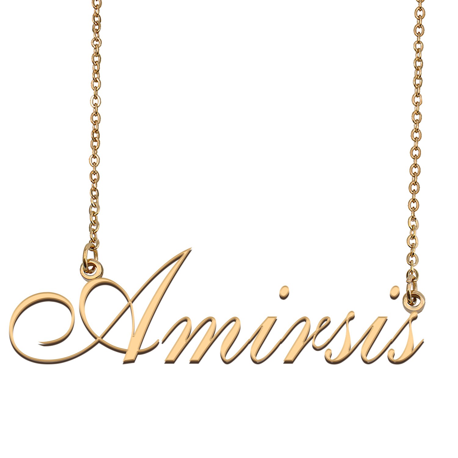 Personalized Custom Any Name Necklace for Women Amirsis