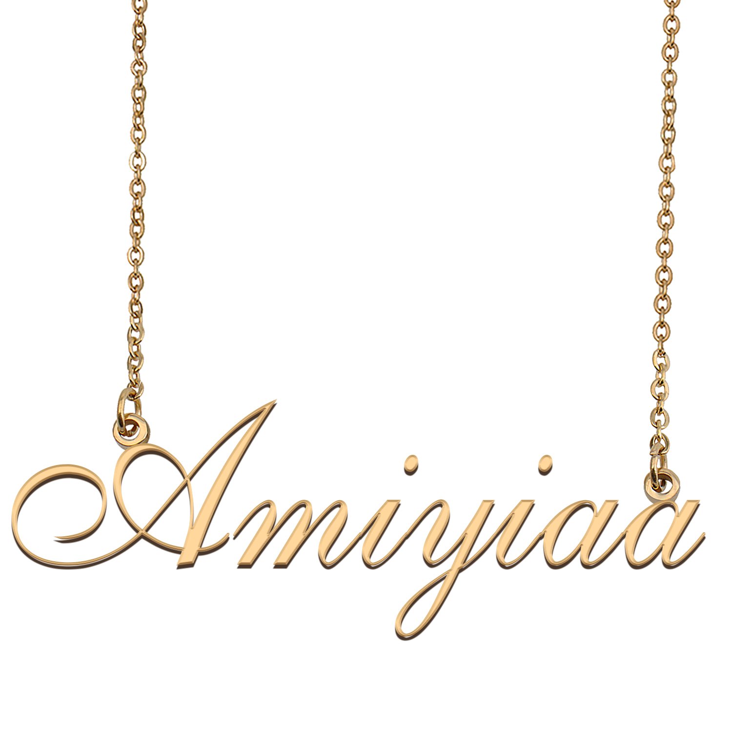 Personalized Custom Any Name Necklace for Women Amiyiaa