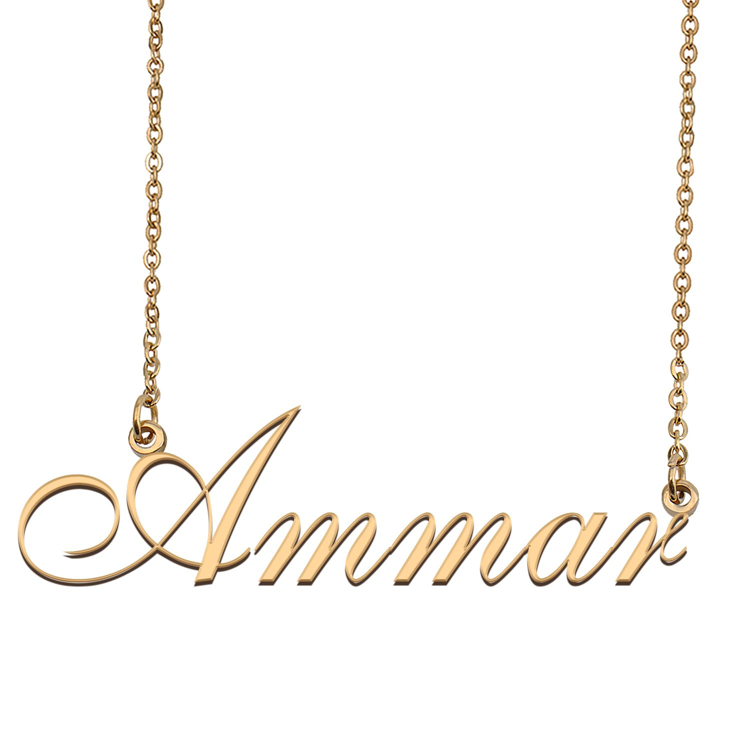 Personalized Custom Any Name Necklace for Women Ammar