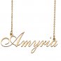 Customized Simple My Name Necklace Jewelry Gifts for Girls Amyria
