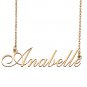 Customized Simple My Name Necklace Jewelry Gifts for Girls Anabelle