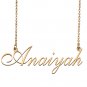 Customized Simple My Name Necklace Jewelry Gifts for Girls Anaiyah