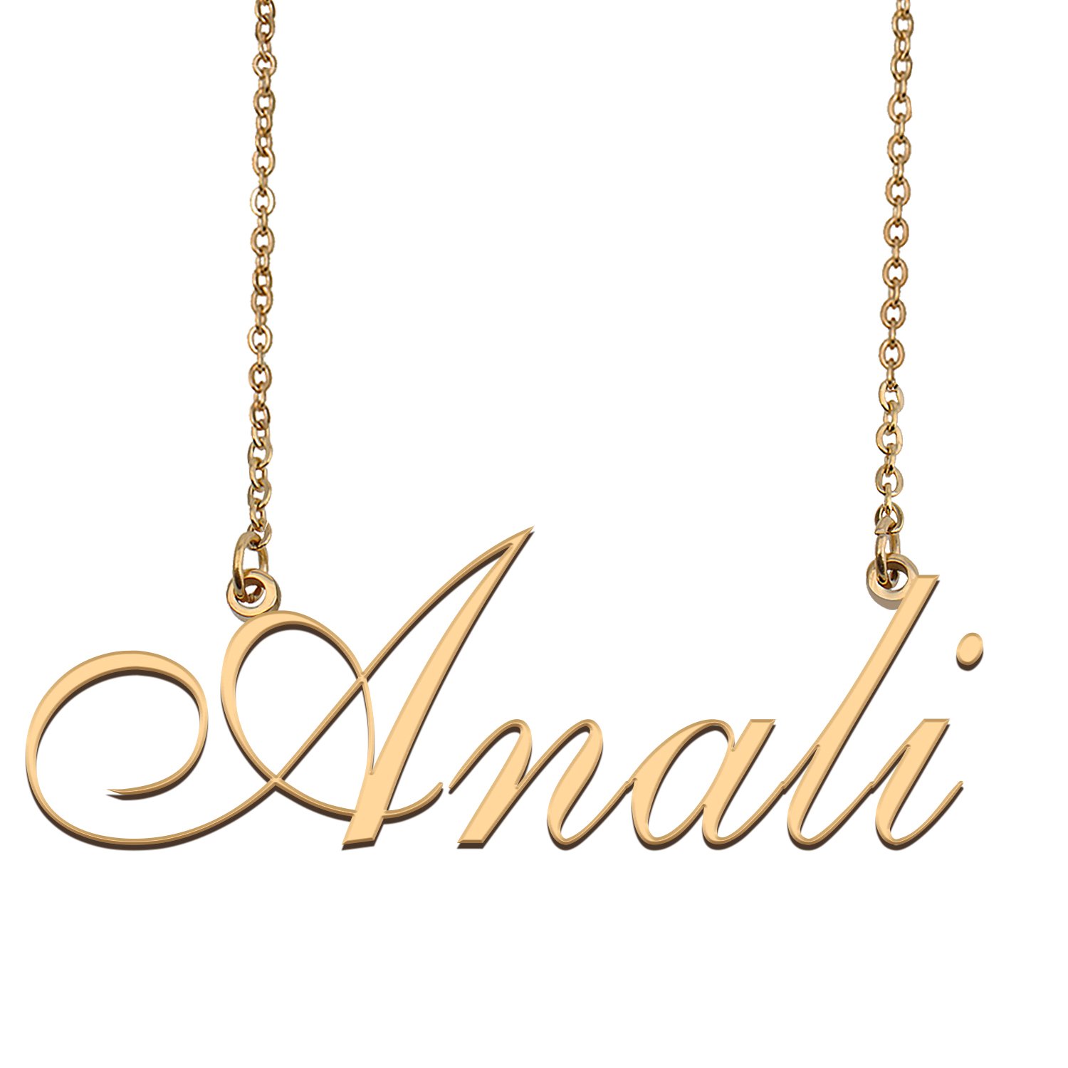 Customized Simple My Name Necklace Jewelry Gifts for Girls Anali