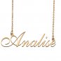 Customized Simple My Name Necklace Jewelry Gifts for Girls Analise