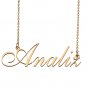 Customized Simple My Name Necklace Jewelry Gifts for Girls Analiz