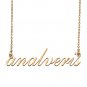 Customized Simple My Name Necklace Jewelry Gifts for Girls analveris