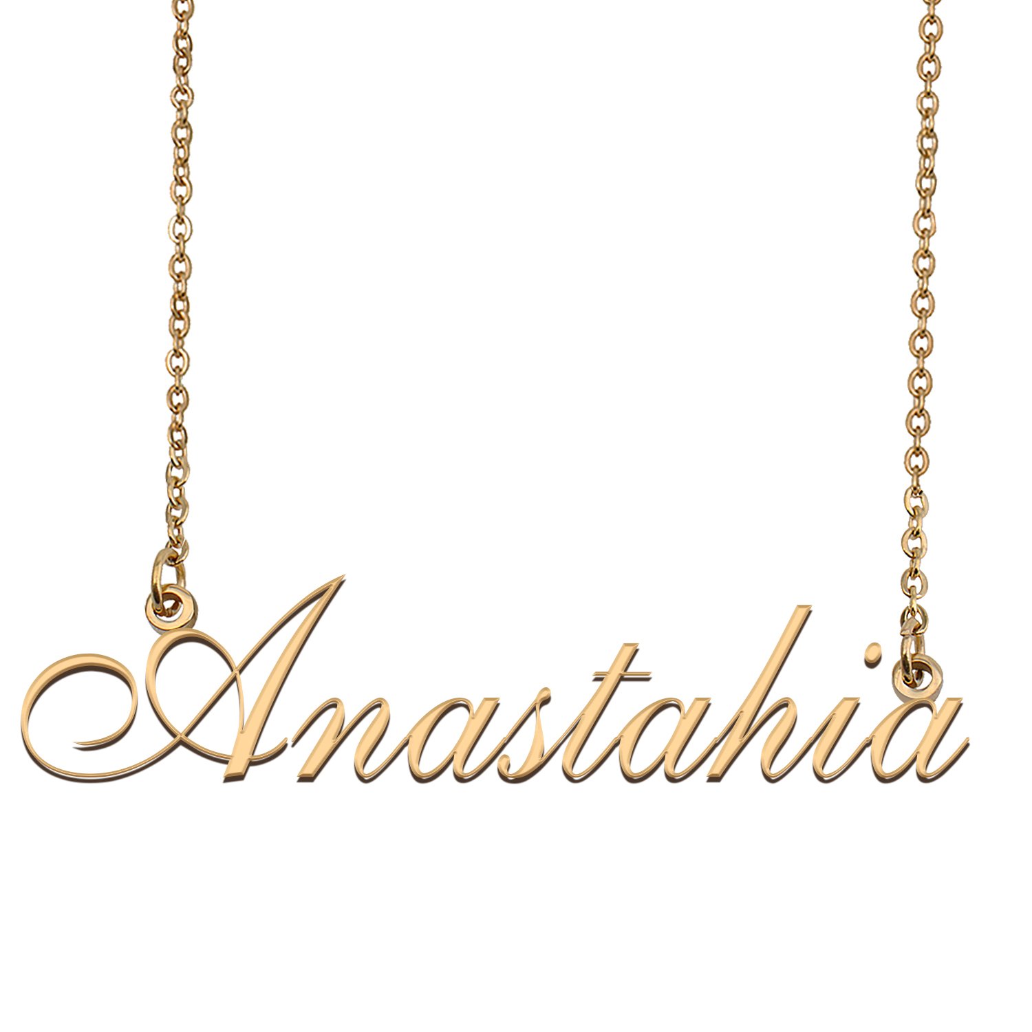 Customized Simple My Name Necklace Jewelry Gifts for Girls Anastahia