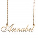 Customized Simple My Name Necklace Jewelry Gifts for Girls Annabel Customized Simple My Name Necklace Jewelry Gifts for Girls Annabel
