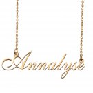 Customized Simple My Name Necklace Jewelry Gifts for Girls Annalyse Customized Simple My Name Necklace Jewelry Gifts for Girls Annalyse