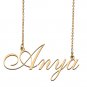 Customized Simple My Name Necklace Jewelry Gifts for Girls Anya